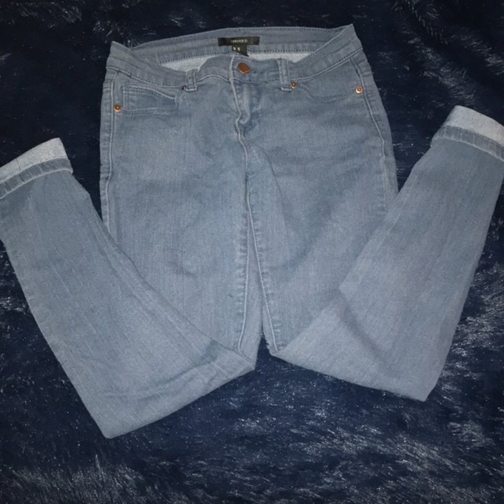 Forever 21 denim jeggings